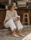 Женские кеды Golden Goose True-Star in Tobacco-Colored Suede With White Star and Platinum Heel Tab