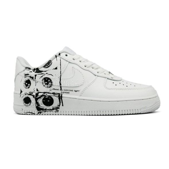 Унисекс кроссовки Nike Comme des Garçons x Supreme x Air Force 1 Low &amp;#039;Eyes&amp;#039; 