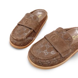 Gucci Sabo Suede Brown