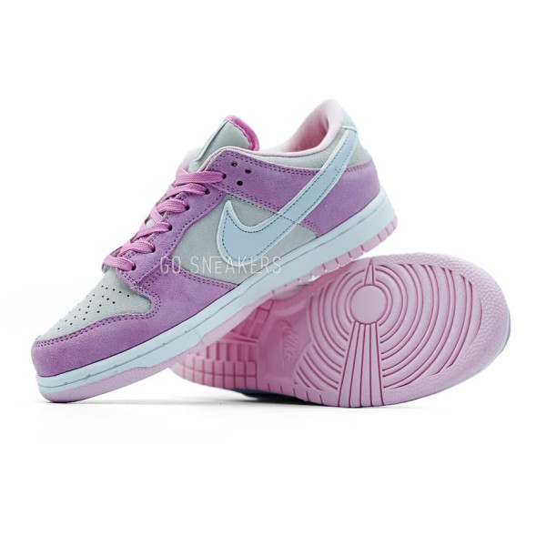 Женские кроссовки Nike SB Dunk Low Retro Woman Pink Grey