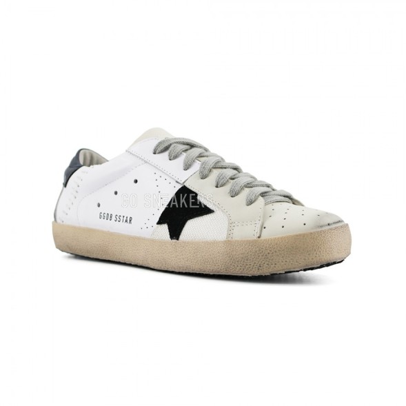 Мужские кеды Golden Goose Deluxe Brand Navy/Black Star