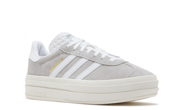 Унисекс кеды Adidas Gazelle Bold Grey White