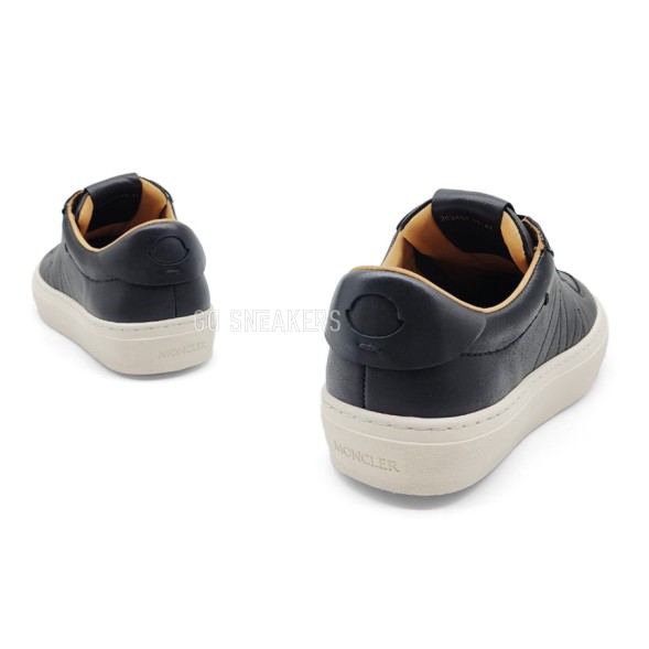Мужские кроссовки Moncler Sneakers Leather Black