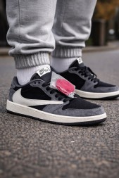 Nike Air Jordan 1 Low OG SP x Travis Scott & Fragment Grey/Black