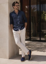 Loro Piana Summer Walk Blue