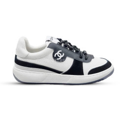 Chanel Sneakers White Black