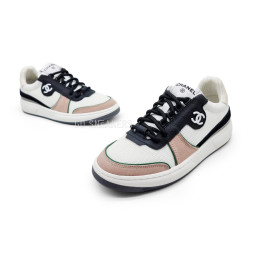 Chanel Sneakers White/Black/Beige