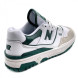 Женские кроссовки New Balance 550 White/Green