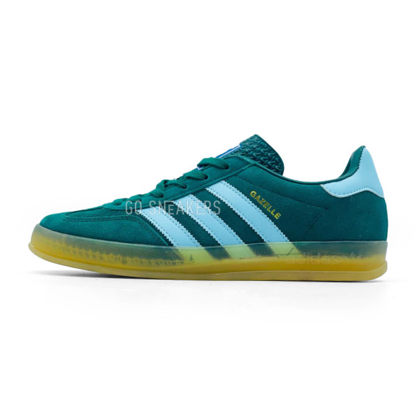 Унисекс кроссовки Adidas Gazelle Green Transparent