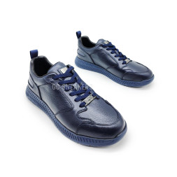 Hugo Boss Dark Navy Leather