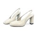 Женские туфли Prada Leather Pumps White
