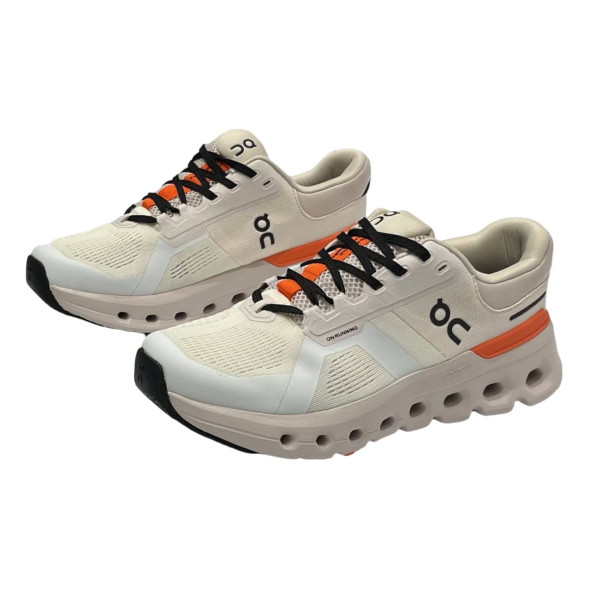 Женские кроссовки ON Cloud X 4 White/Orange