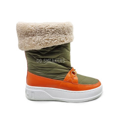 Gucci Snow Chunky Khaki/Orange