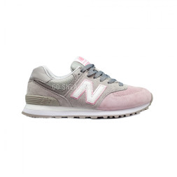 New Balance Женские 574 Grey-Pink