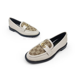 Gucci Sleepers Leather White Logo