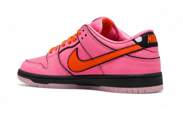 Женские кроссовки The Powerpuff Girls X Dunk Low Pro SB Blossom