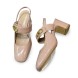 Женские туфли Valentino Leather Pumps Lacquered Light Pink