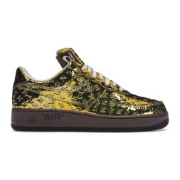Nike Air Force 1 Low х Louis Vuitton Metallic Gold