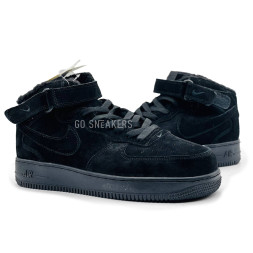 Nike Air Force Winter Man Suede Black