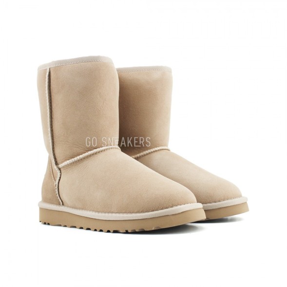 Женские непромокаемые короткие угги Classic Short Sand II