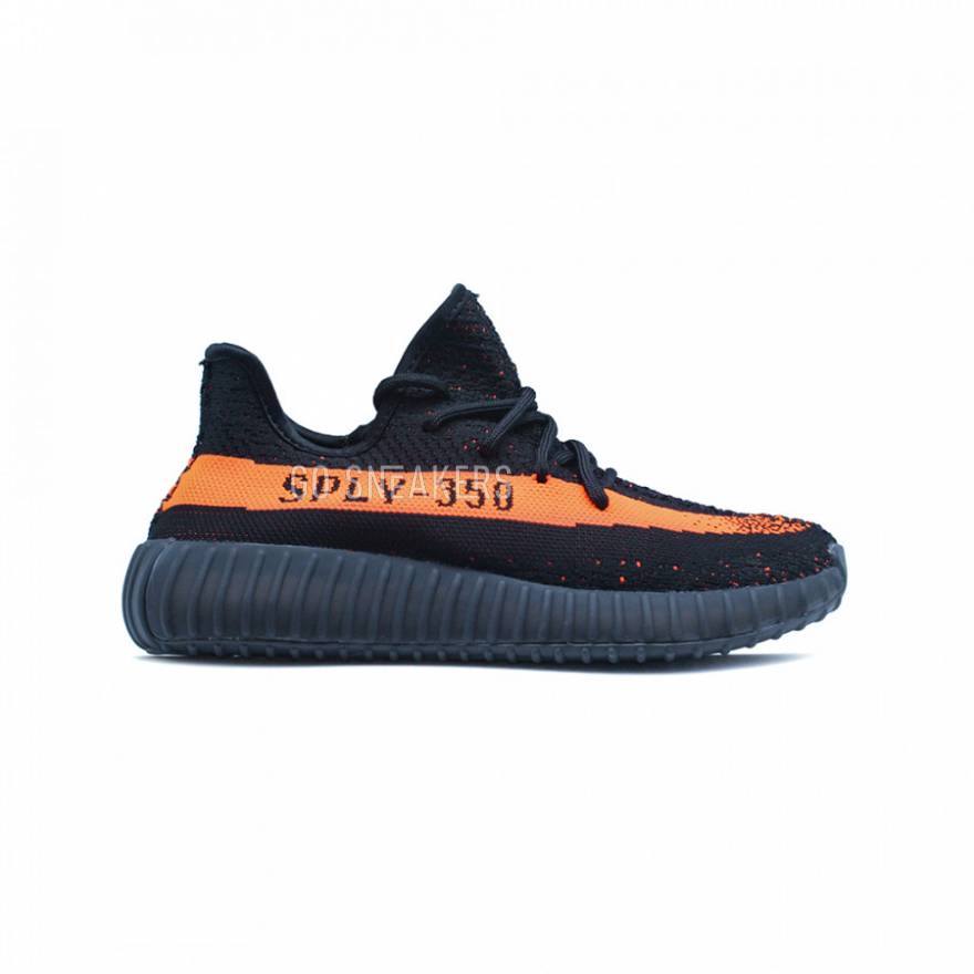 Adidas yeezy discount black orange