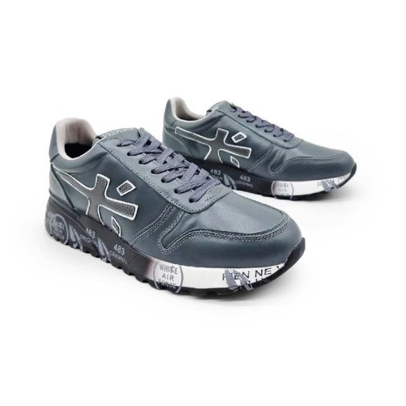 Унисекс кроссовки Premiata 483 Leather Grey