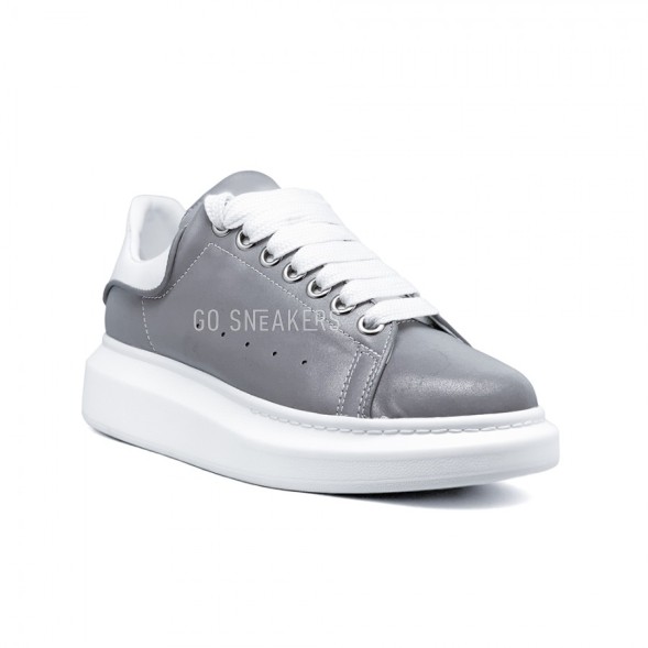 Женские кроссовки Alexander McQueen Luxe Reflective Grey