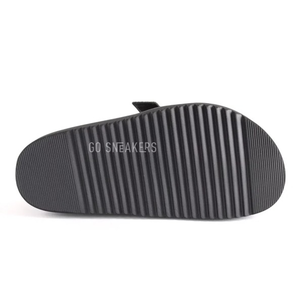 Унисекс тапочки Louis Vuitton Slipper Black Leather 