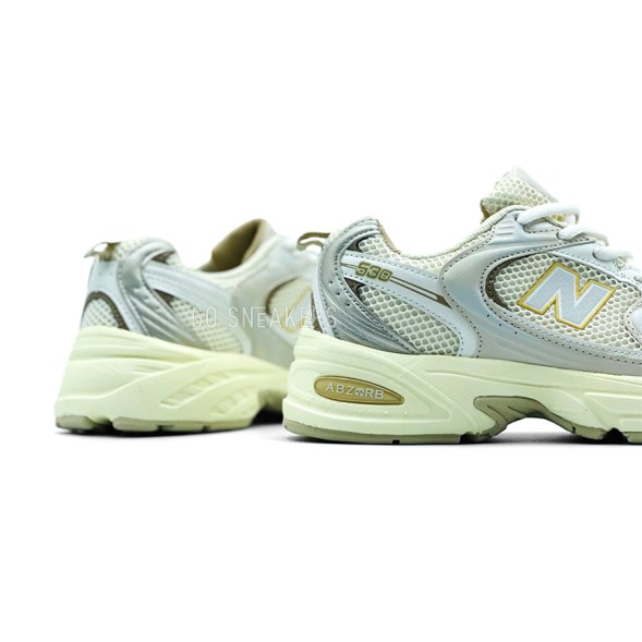 Унисекс кроссовки New Balance 530 White/Yellow Nightwatch