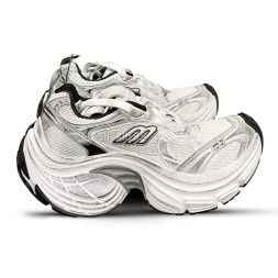 Balenciaga Cargo White/Silver Dirty