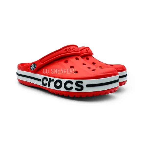 Унисекс сандалии Crocs Bayaband Clogs Red/Black