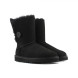 Женские непромокаемые угги с пуговицей Bailey Button Black II