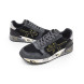 Унисекс кроссовки Premiata 483 Textile/Suede Grey/Black