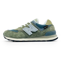 New Balance 574 Suede Khaki