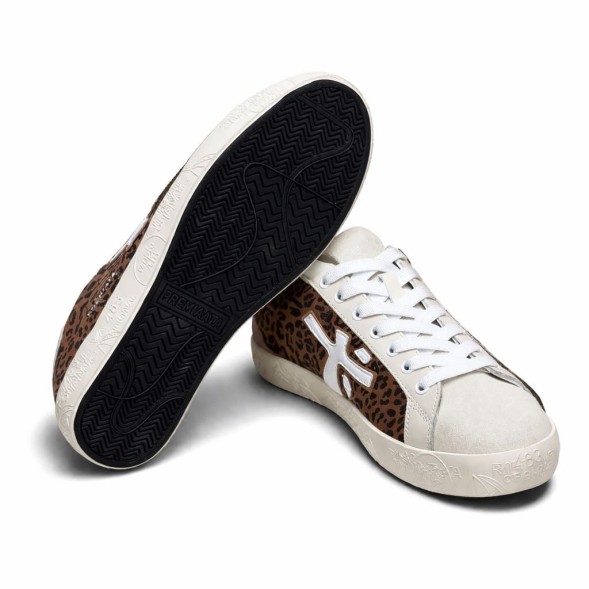 Женские кеды Premiata Outdoor Skateboard Cheetah