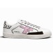 Женские кеды Premiata Outdoor Skateboard White/Pink