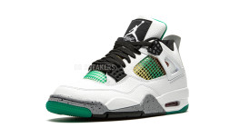 Nike Air Jordan 4 Retro Lucid Green Rasta