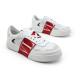 Унисекс кроссовки Valentino VL7N Low Top Red/White