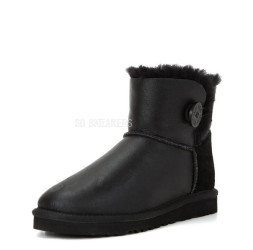 Bailey Button Mini Metallic Black