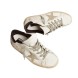 Женские кеды Golden Goose Superstar Black Heel Tab and Metal Stud Lettering