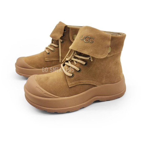 Женские ботинки Ugg Cute Design Series Short Martin Boot Women's Chestnut