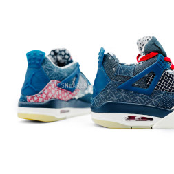 Nike Air Jordan 4 Sashiko Ocean Blue