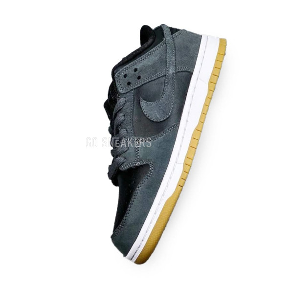 Мужские кроссовки Nike SB Dunk Low Dark Man Grey Black Gum