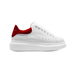 Alexander McQueen Luxe Red Suede