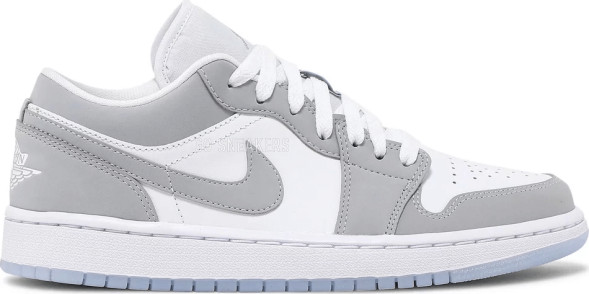Женские кроссовки Nike Wmns Air Jordan 1 Low &amp;#039;White Wolf Grey&amp;#039;