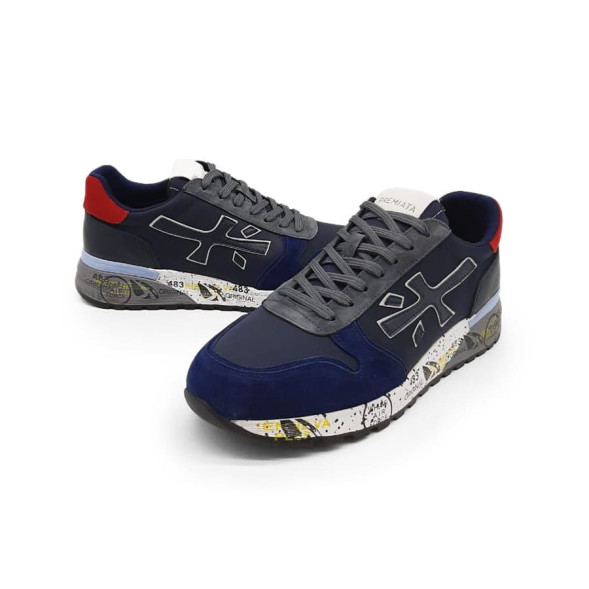 Мужские кроссовки Premiata Black/Navy