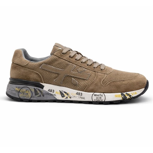Унисекс кроссовки Premiata Suede Air Brown