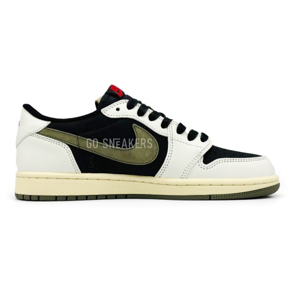 Мужские кроссовки Nike Air Jordan Low Travis Scott Olive