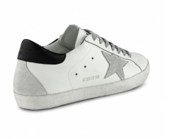 Golden Goose Super-Star Men's White Black