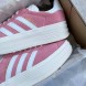 Унисекс кроссовки Adidas Gazelle Suede Platform Coral